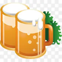 玻璃杯的啤酒素材-空若网 玻璃杯的啤酒素材-空若网