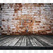 破旧的墙壁和地板-空若网 破旧的墙壁和地板-空若网