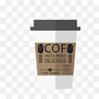 矢量灰色咖啡杯咖啡-空若网 矢量灰色咖啡杯咖啡-空若网