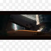 小说插画黑暗宽屏-空若网 小说插画黑暗宽屏-空若网