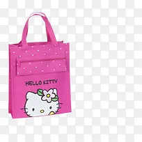 卡通摄影帆布凯蒂猫手提袋子-空若网 卡通摄影帆布凯蒂猫手提袋子-空若网