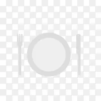 矢量灰色西餐餐具刀叉盘-空若网 矢量灰色西餐餐具刀叉盘-空若网