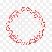 ʸ����ɫԲ�α߿�PNGͼƬ-������