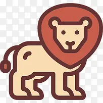 狮子图标-空若网 狮子图标-空若网