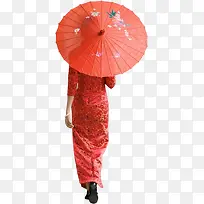 红色油纸伞红色上衣女子-空若网 红色油纸伞红色上衣女子-空若网