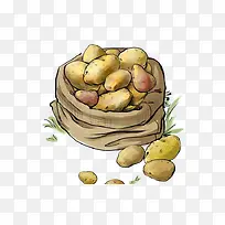 土豆插画-空若网 土豆插画-空若网