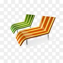 彩色的线条躺椅-空若网 彩色的线条躺椅-空若网