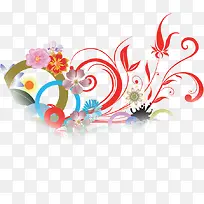 高清摄影活动展板手绘花朵-空若网 高清摄影活动展板手绘花朵-空若网