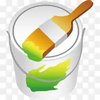 油漆桶png矢量素材-空若网 油漆桶png矢量素材-空若网