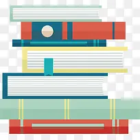 多彩重叠书籍书堆-空若网 多彩重叠书籍书堆-空若网