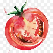 西红柿手绘装饰设计-空若网 西红柿手绘装饰设计-空若网