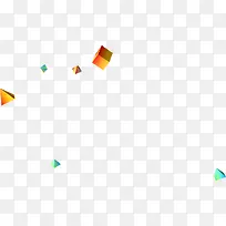 彩色方块装饰-空若网 彩色方块装饰-空若网