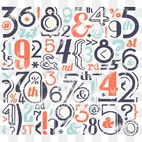 彩色的数字-空若网 彩色的数字-空若网