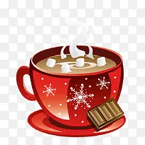 雪花温暖杯子-空若网 雪花温暖杯子-空若网