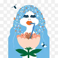 Ȥζ��ͨ�廭Ů��-������