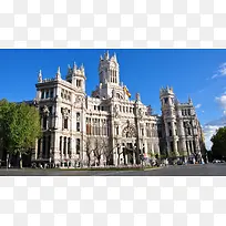 欧式宏伟的建筑摄影图-空若网 欧式宏伟的建筑摄影图-空若网