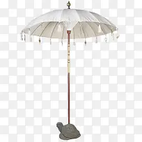 白色梦幻卡通大伞-空若网 白色梦幻卡通大伞-空若网