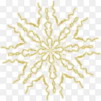 金色漂浮雪花-空若网 金色漂浮雪花-空若网