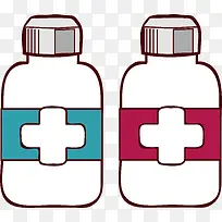 药瓶png矢量素材-空若网 药瓶png矢量素材-空若网