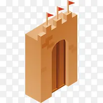 城门png矢量素材-空若网 城门png矢量素材-空若网