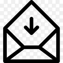 电子邮件收件箱图标-空若网 电子邮件收件箱图标-空若网