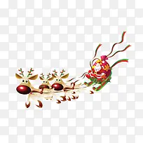 圣诞节日卡通鹿-空若网 圣诞节日卡通鹿-空若网