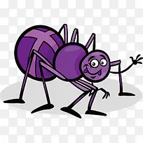 卡通昆虫素材-空若网 卡通昆虫素材-空若网