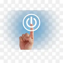 手指触碰开关标志-空若网 手指触碰开关标志-空若网