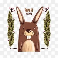 卡通可爱的森林动物免抠素材-空若网 卡通可爱的森林动物免抠素材-空若网