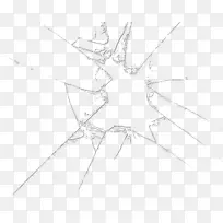 对称线结构角图案-碎玻璃png文件-空若网 对称线结构角图案-碎玻璃png文件-空若网