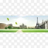 欧式风情背景-空若网 欧式风情背景-空若网