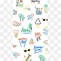 卡通彩色水果壁纸-空若网 卡通彩色水果壁纸-空若网