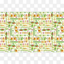 彩色卡通水果壁纸-空若网 彩色卡通水果壁纸-空若网