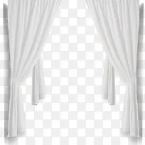 白色窗帘-空若网 白色窗帘-空若网