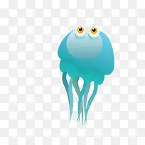 水母卡通造型-空若网 水母卡通造型-空若网