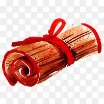 水彩竹简-空若网 水彩竹简-空若网