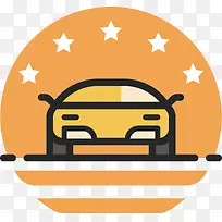 精美租车标签设计-空若网 精美租车标签设计-空若网