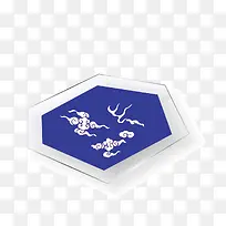 蓝色云纹-空若网 蓝色云纹-空若网