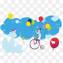 卡通手绘家庭-空若网 卡通手绘家庭-空若网