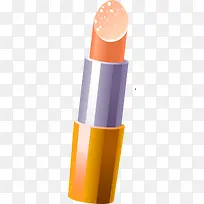 创意合成扁平橙色的口红-空若网 创意合成扁平橙色的口红-空若网