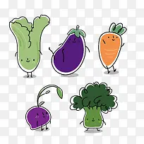 卡通蔬菜图-空若网 卡通蔬菜图-空若网