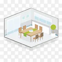 矢量大餐厅-空若网 矢量大餐厅-空若网