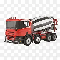 条纹水泥车-空若网 条纹水泥车-空若网