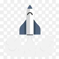 矢量火箭发射素材-空若网 矢量火箭发射素材-空若网