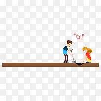 矢量一起种树-空若网 矢量一起种树-空若网