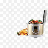 炖鸡电饭煲食物素材-空若网 炖鸡电饭煲食物素材-空若网