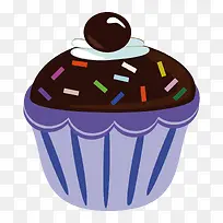 矢量巧克力小蛋糕-空若网 矢量巧克力小蛋糕-空若网