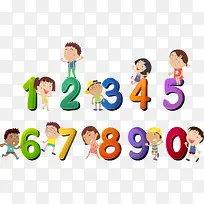 卡通数字-空若网 卡通数字-空若网