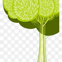 靠右卡通树-空若网 靠右卡通树-空若网