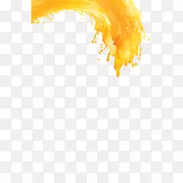 橘黄色的果汁-空若网 橘黄色的果汁-空若网